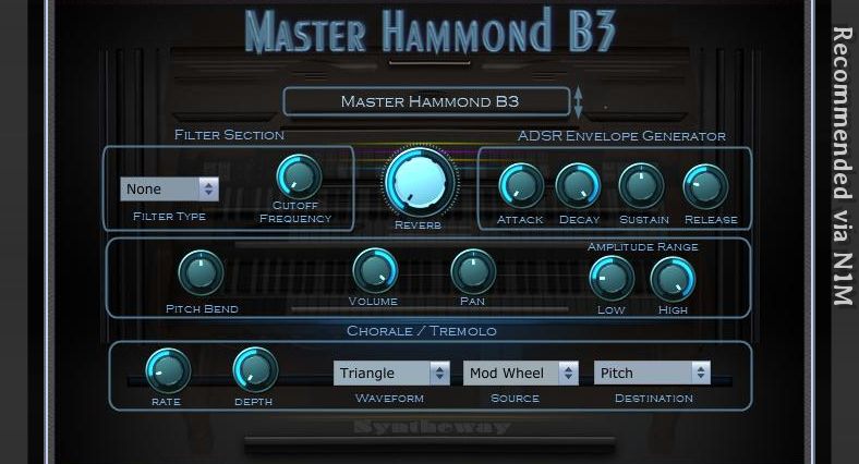 New Release Of Master Hammond B3 Virtual Organ VST, VST3, And Audio ...